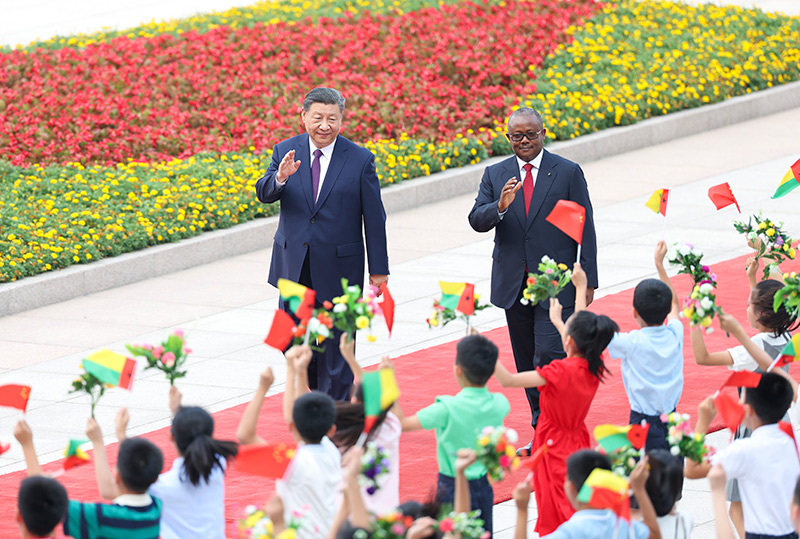 习近平同几内亚比绍总统恩巴洛会谈「相关图片」